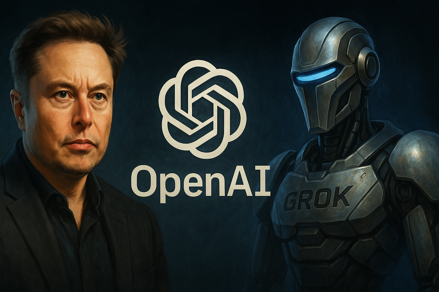 A Batalha dos Gigantes da IA: Elon Musk, OpenAI e a Ascensão do Grok AI